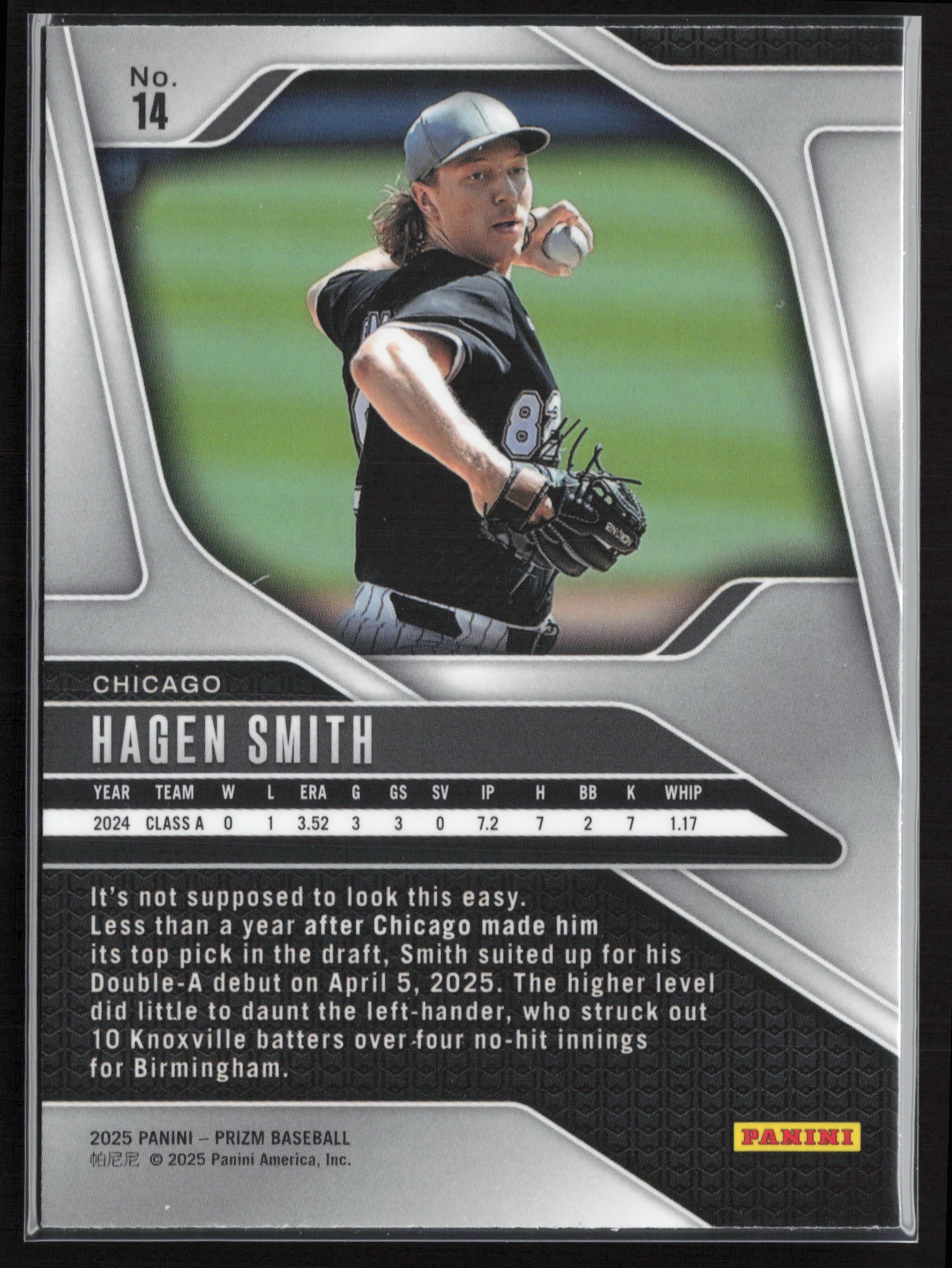 2025 Panini Prizm #14 Hagen Smith