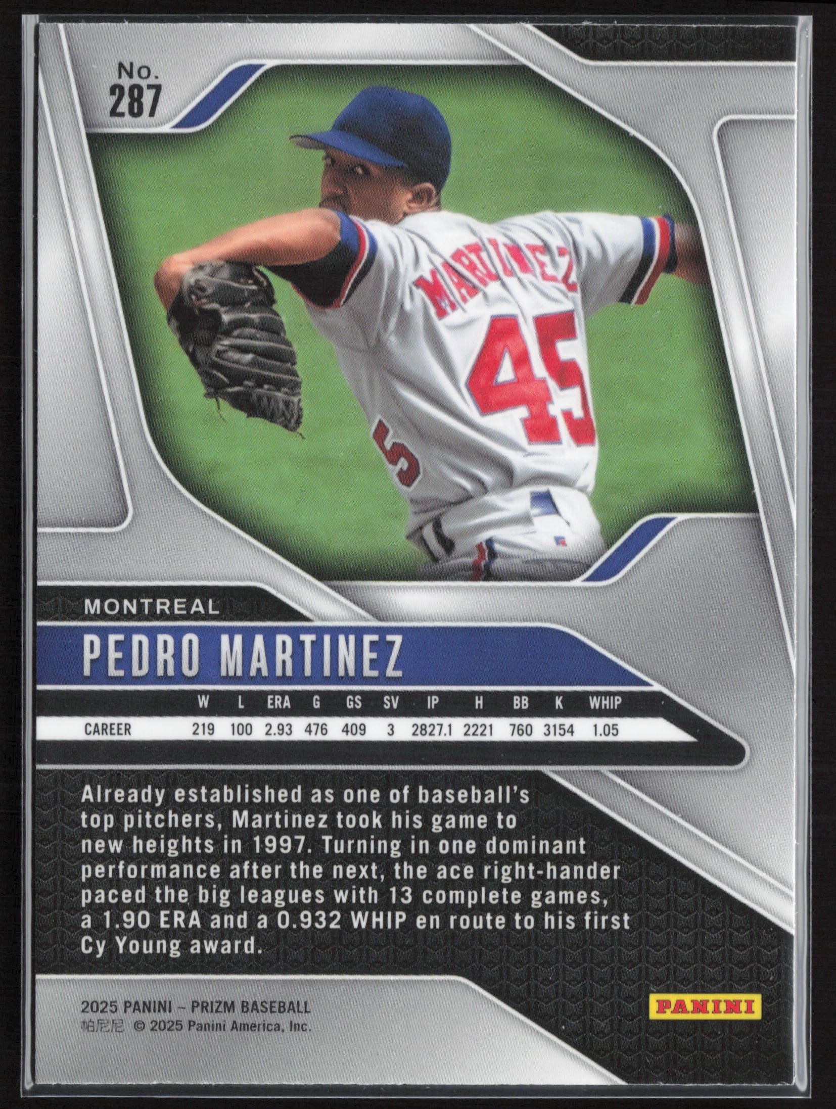 2025 Panini Prizm #287 Pedro Martinez