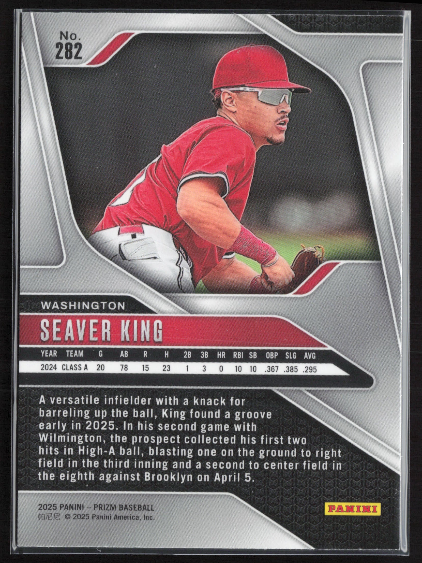 2025 Panini Prizm #282 Seaver King