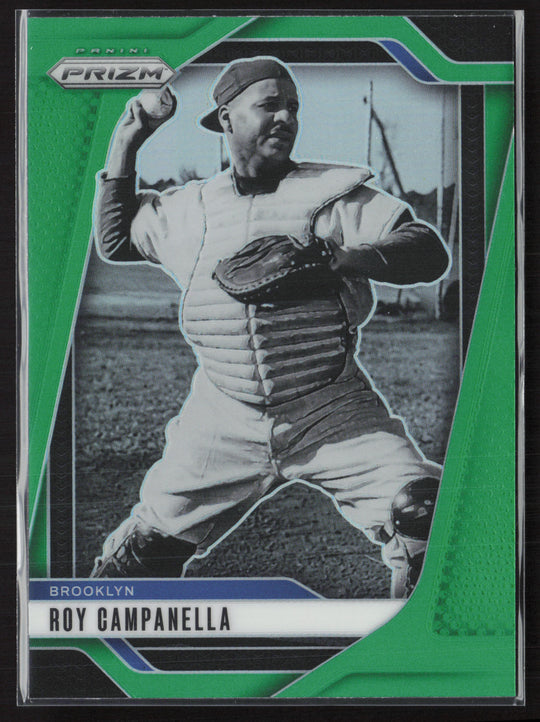 2025 Panini Prizm #150 Roy Campanella Green Prizms