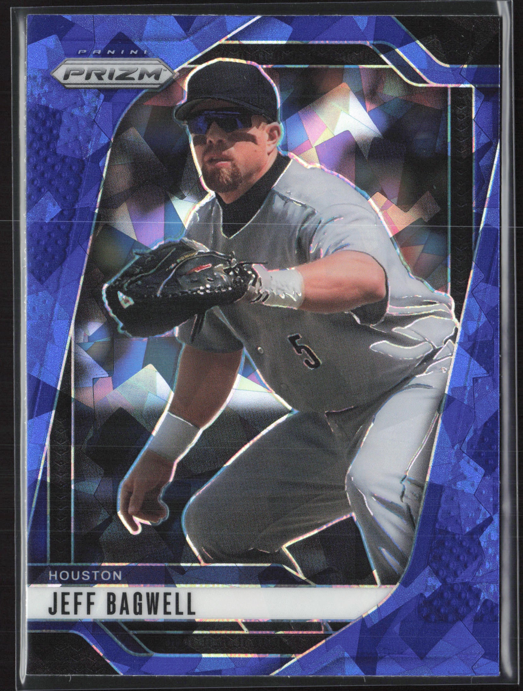 2025 Panini Prizm #60 Jeff Bagwell Blue Ice Prizms