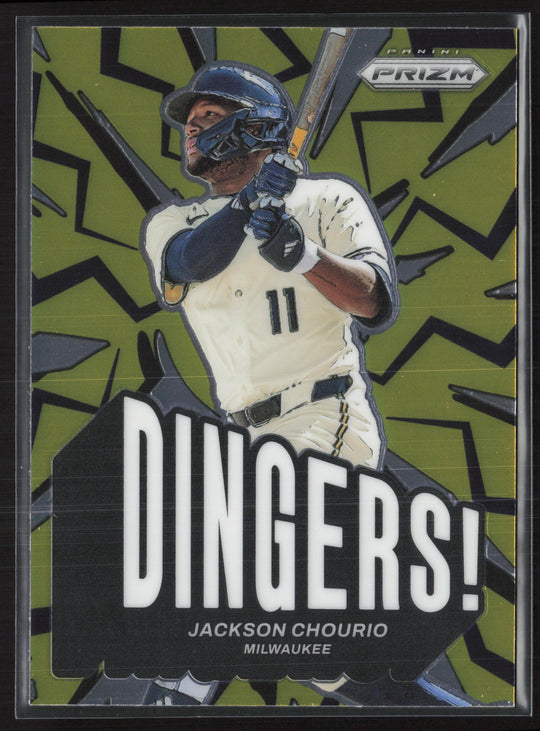 2025 Panini Prizm #1 Jackson Chourio Dingers!