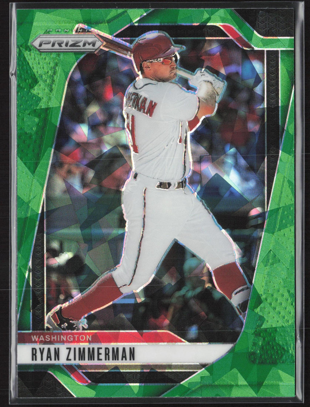 2025 Panini Prizm #205 Ryan Zimmerman Green Ice Prizms