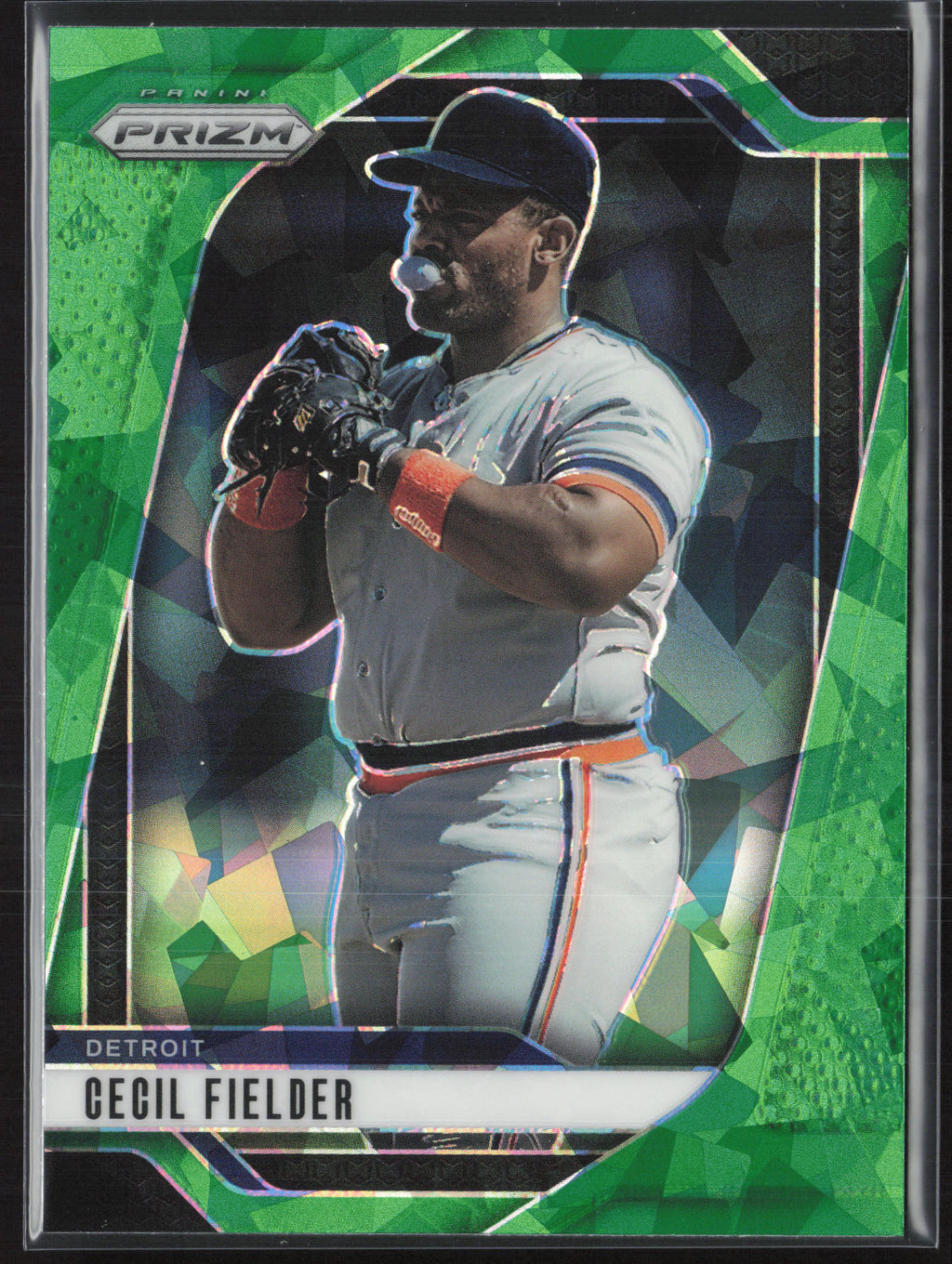 2025 Panini Prizm #236 Cecil Fielder Green Ice Prizms