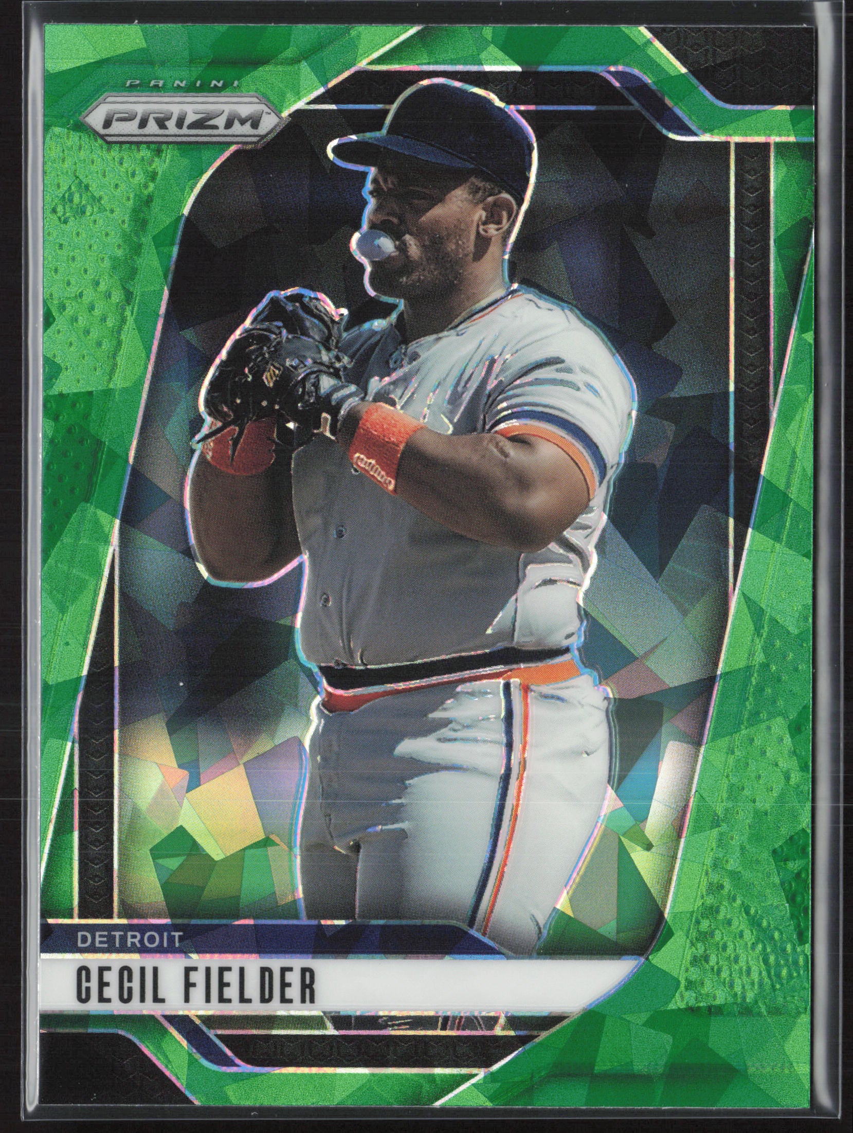 2025 Panini Prizm #236 Cecil Fielder Green Ice Prizms