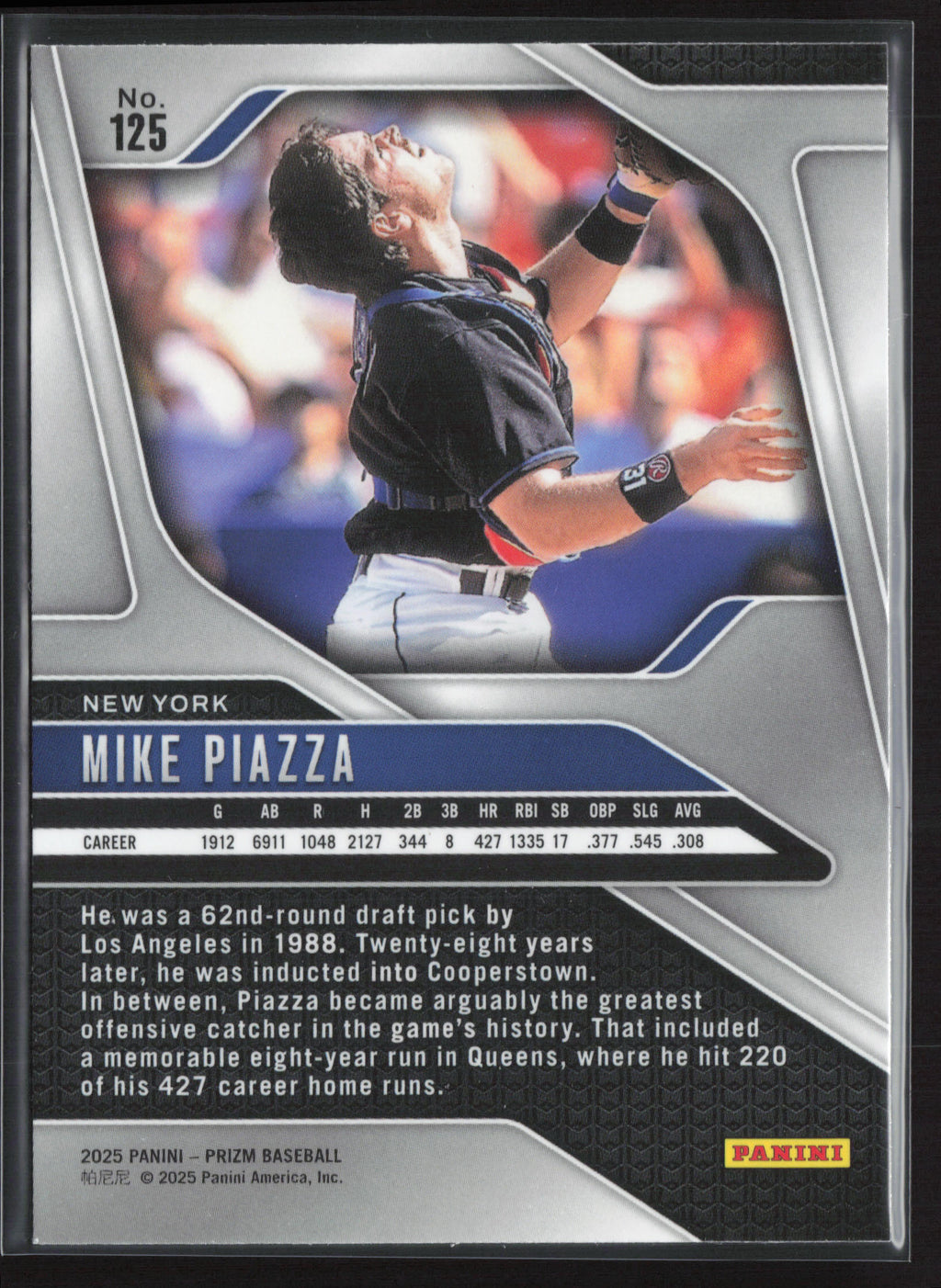 2025 Panini Prizm #125 Mike Piazza