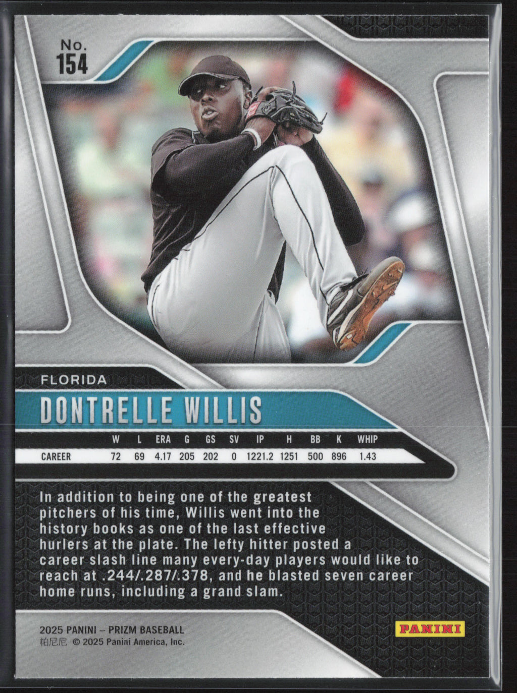 2025 Panini Prizm #154 Dontrelle Willis