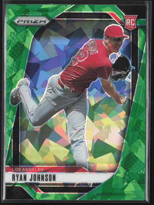 2025 Panini Prizm #293 Ryan Johnson Green Ice Prizms