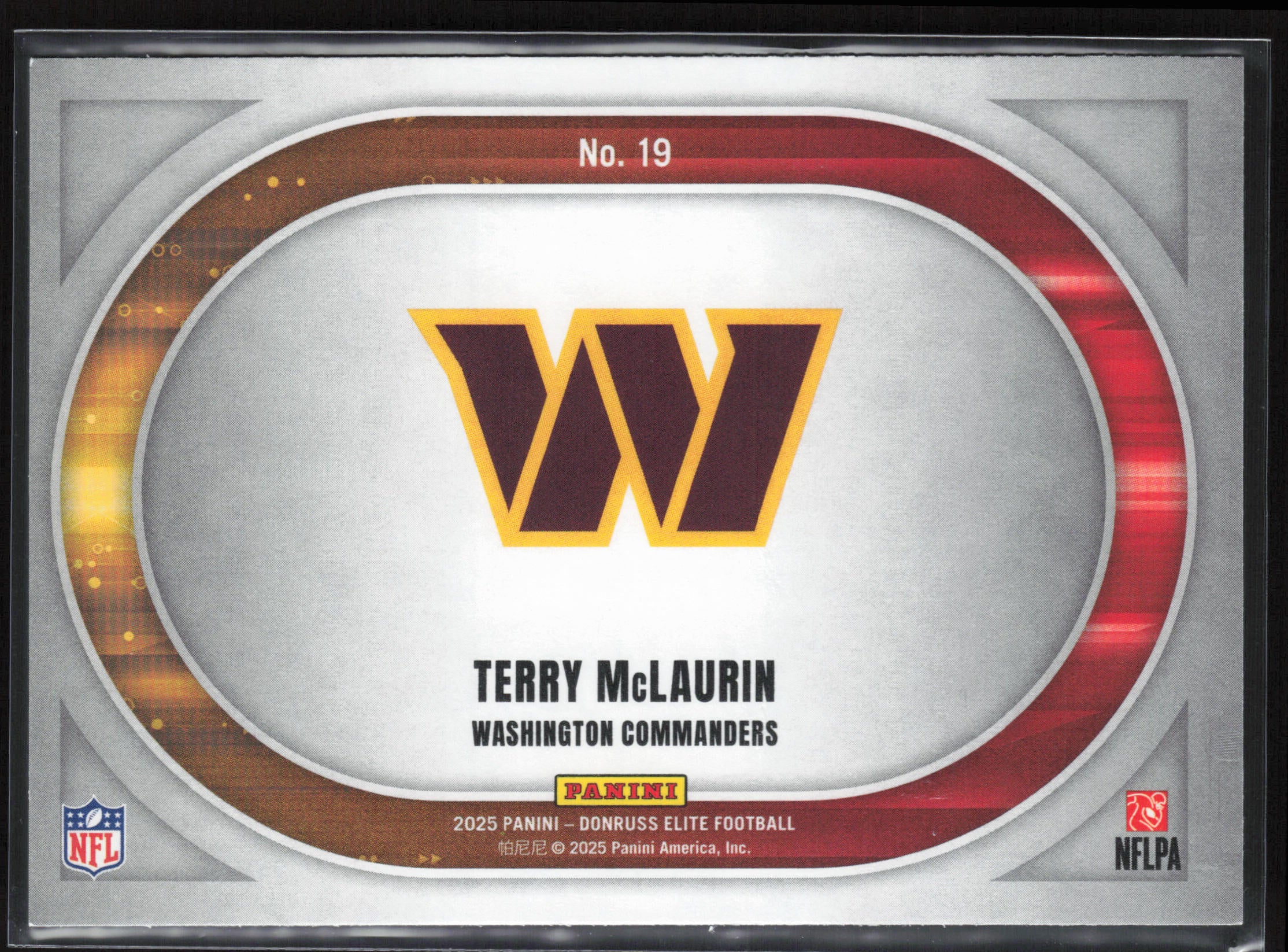 2025 Donruss Elite #19 Terry McLaurin Full Throttle