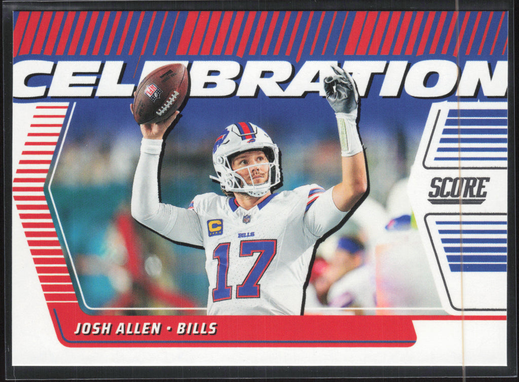 2025 Score #C-JAL Josh Allen Celebration