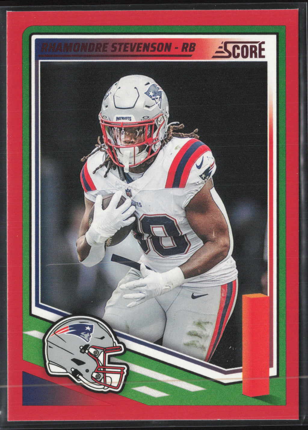 2025 Score #211 Rhamondre Stevenson Red