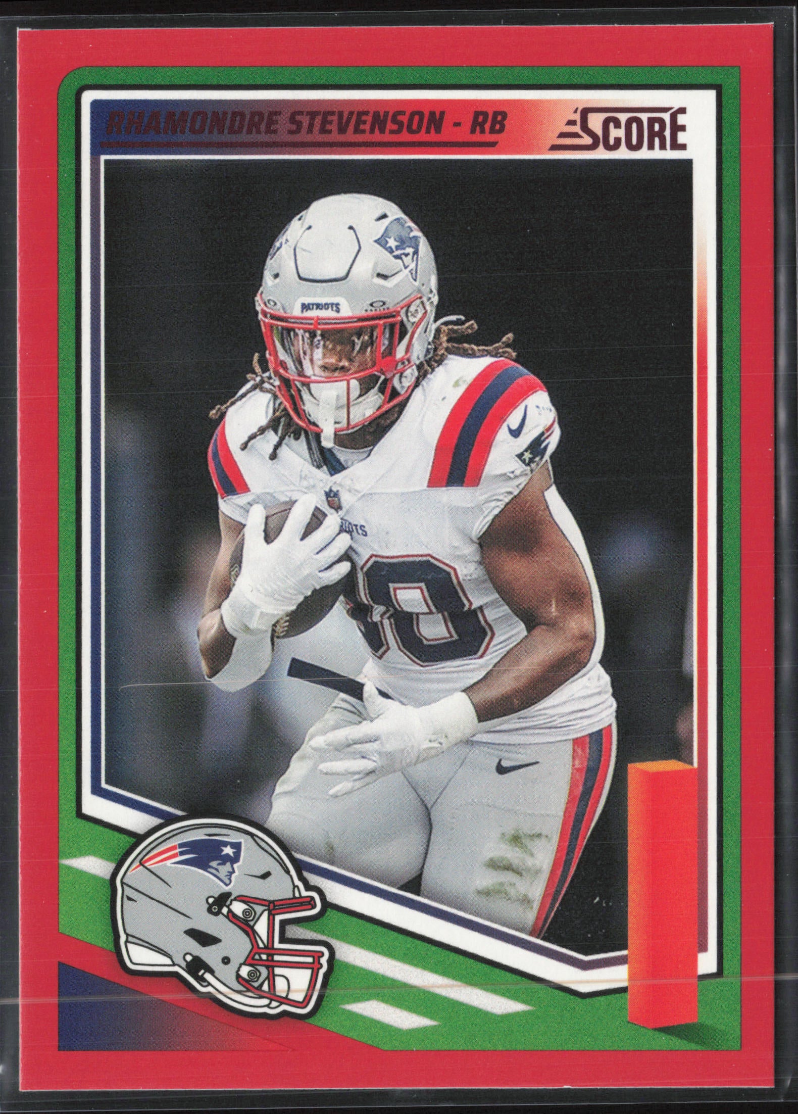 2025 Score #211 Rhamondre Stevenson Red