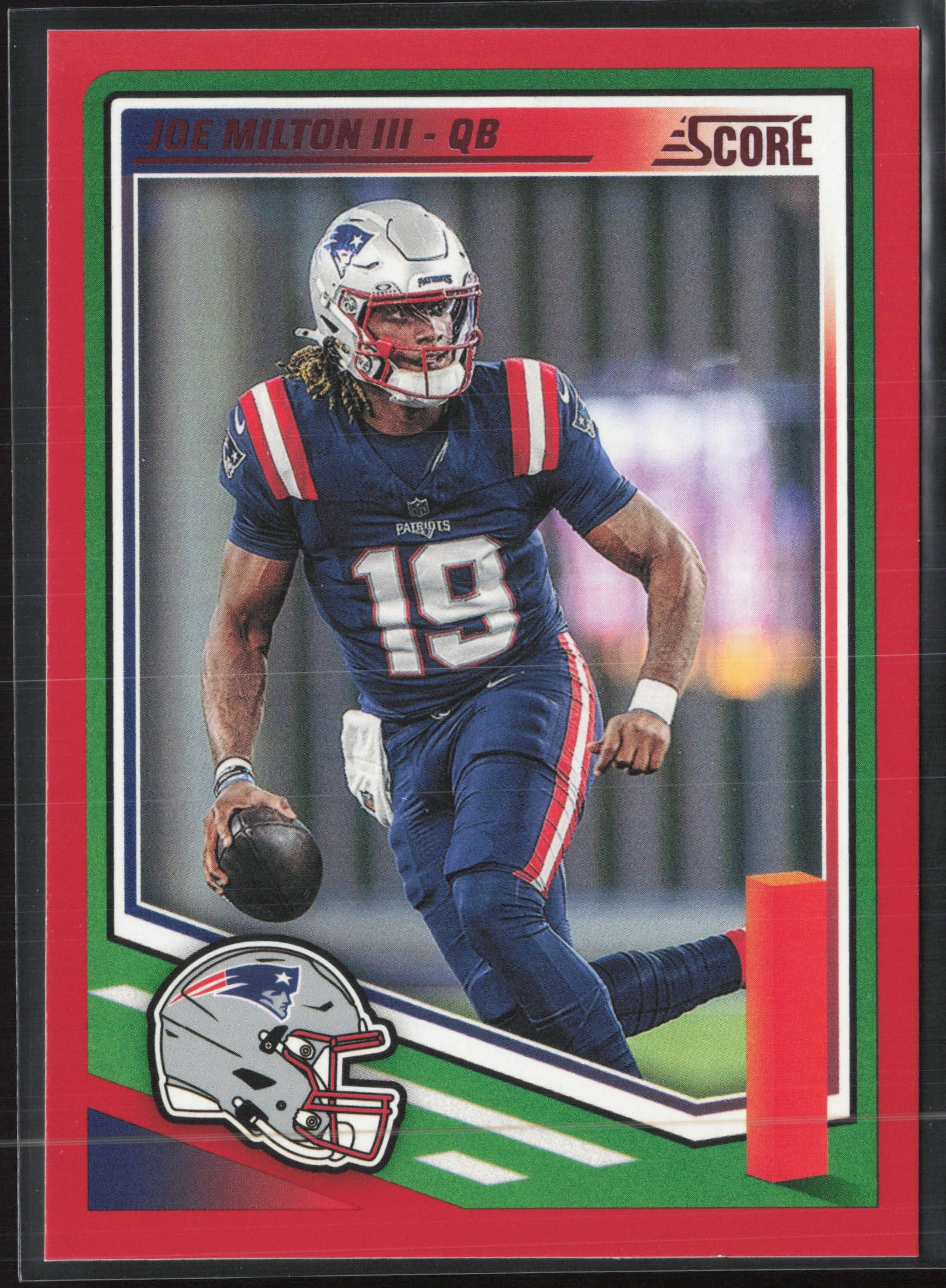 2025 Score #28 Joe Milton III Red