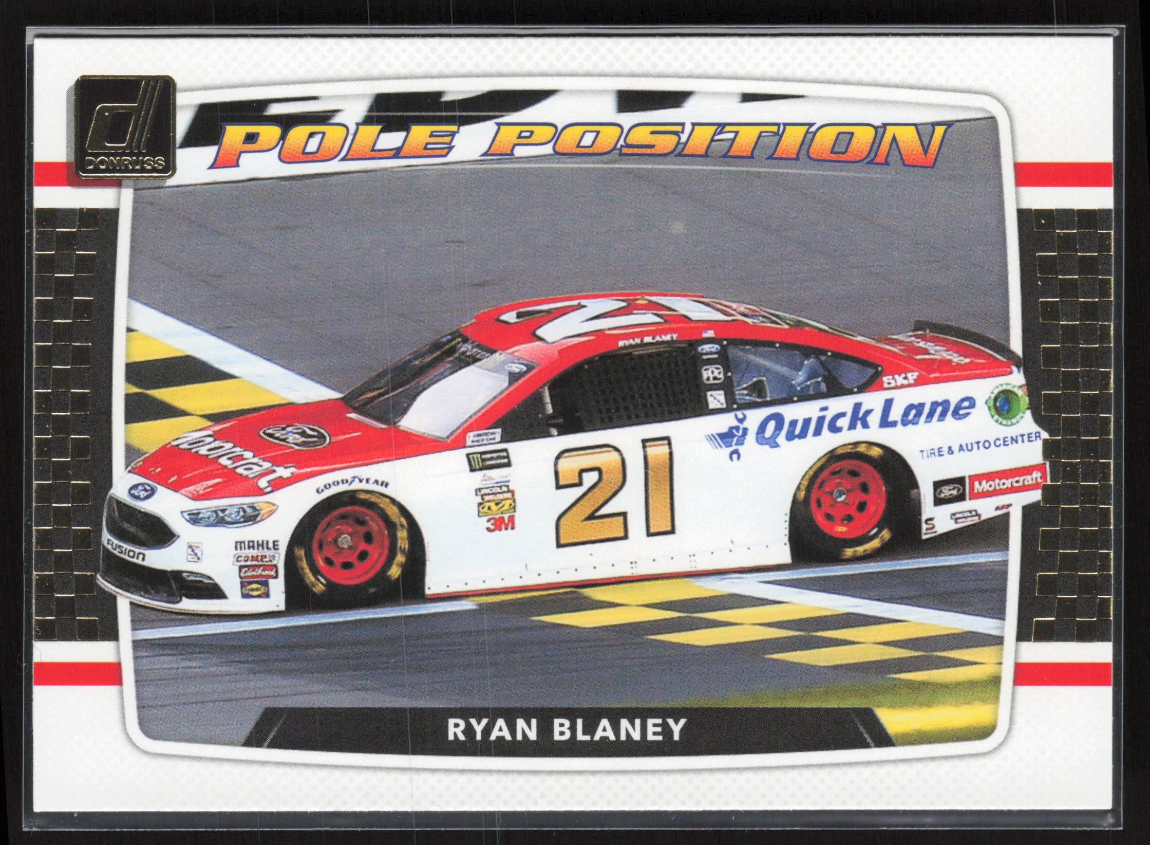 2018 Donruss #PP11 Ryan Blaney Pole Position