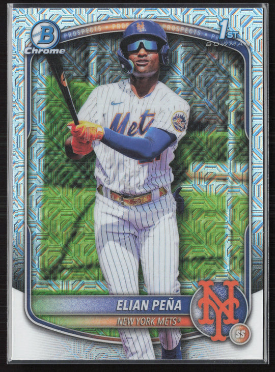 2025 Bowman Chrome #BCP-155 Elian Peña Prospects Mojo