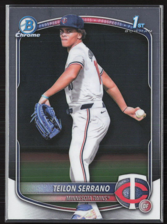 2025 Bowman Chrome #BCP-188 Teilon Serrano Prospects