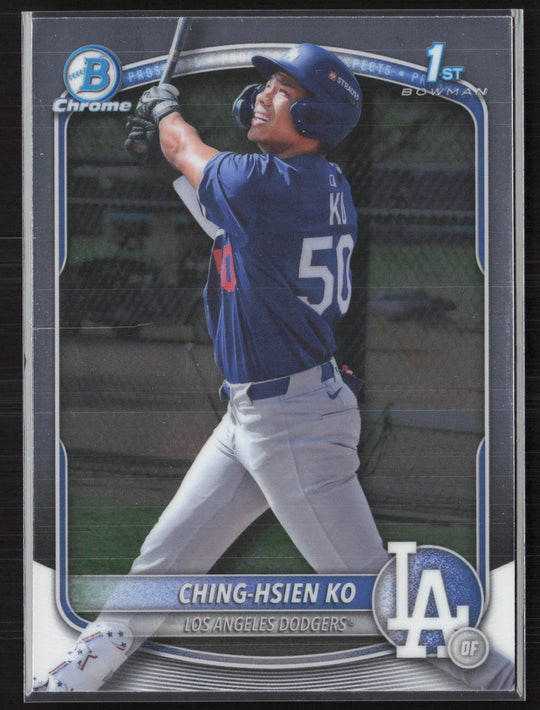 2025 Bowman Chrome #BCP-224 Ching-Hsien Ko Prospects