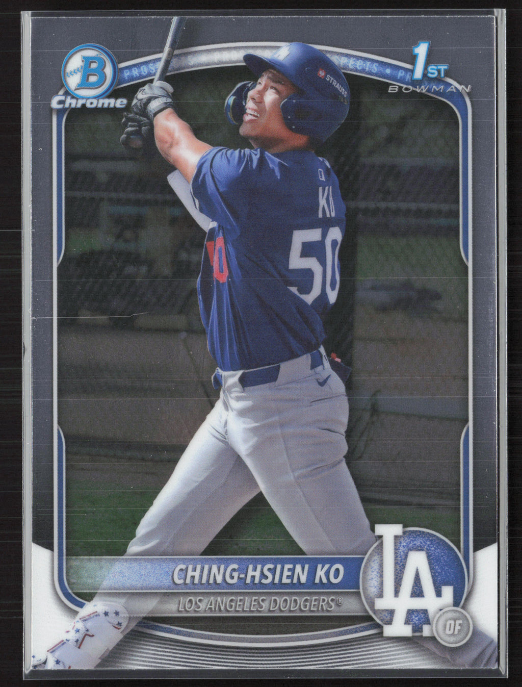 2025 Bowman Chrome #BCP-224 Ching-Hsien Ko Prospects