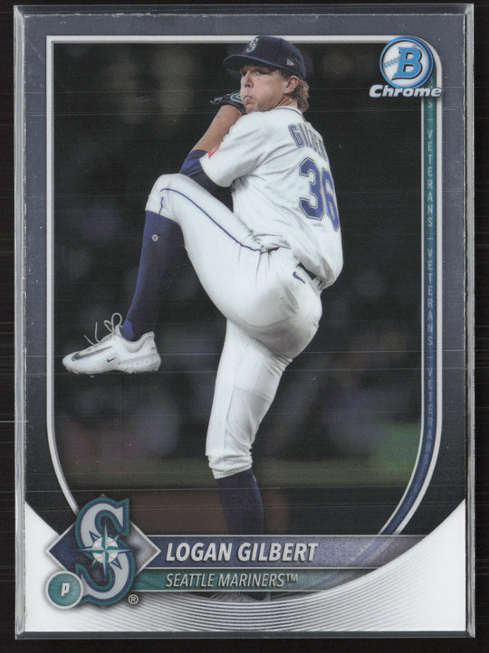 2025 Bowman Chrome #9 Logan Gilbert