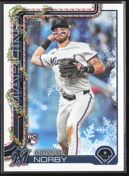 2025 Topps Holiday #H72 Connor Norby