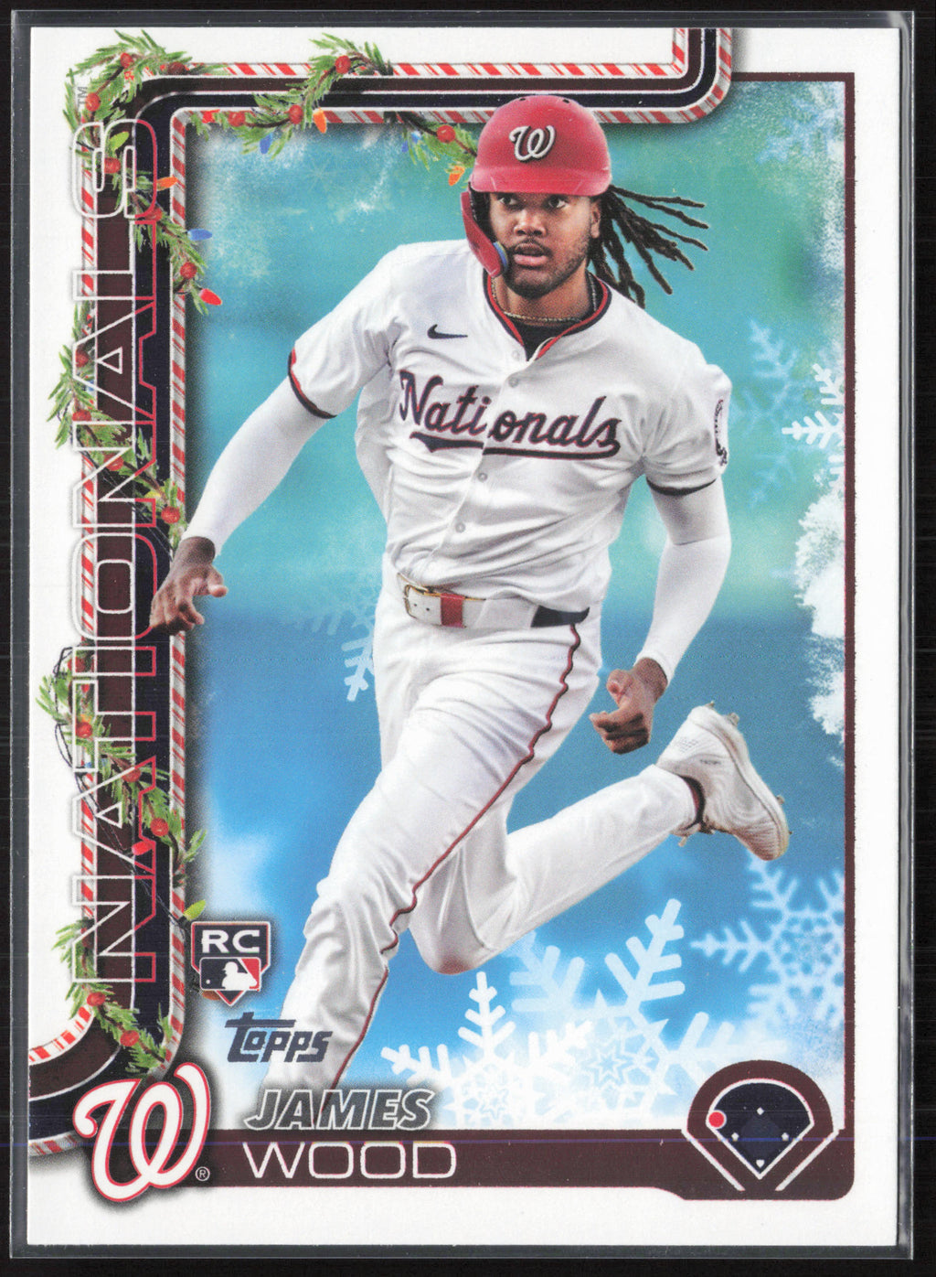 2025 Topps Holiday #H94 James Wood
