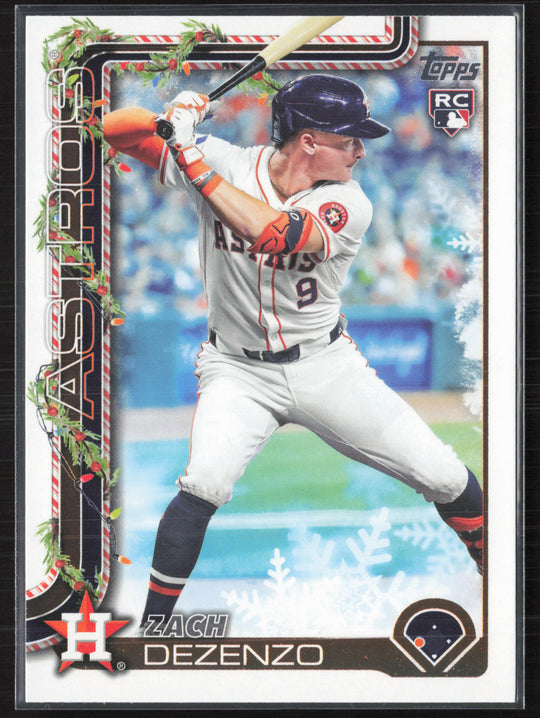 2025 Topps Holiday #H162 Zach Dezenzo