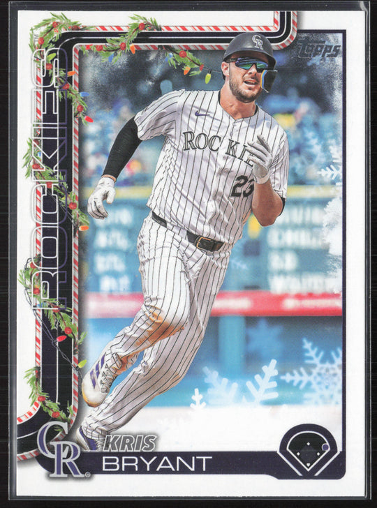 2025 Topps Holiday #H81 Kris Bryant