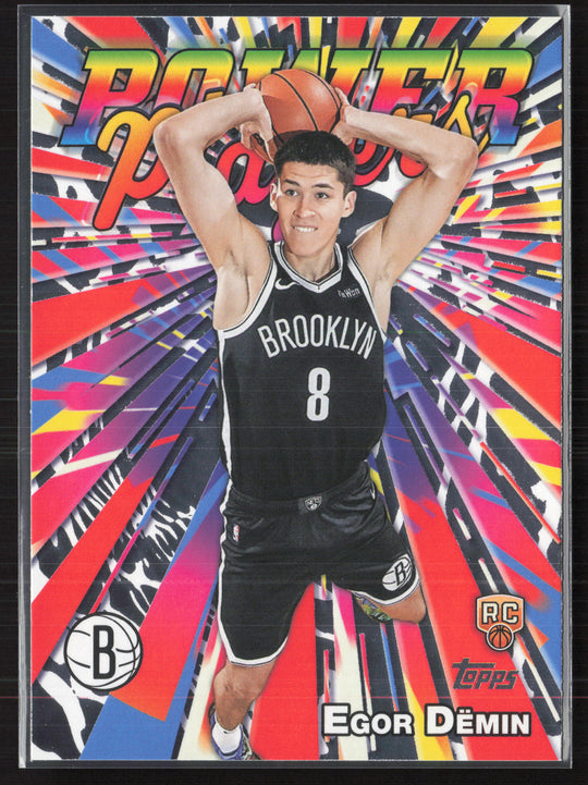 2025-26 Topps #PP-18 Egor Dëmin Power Players