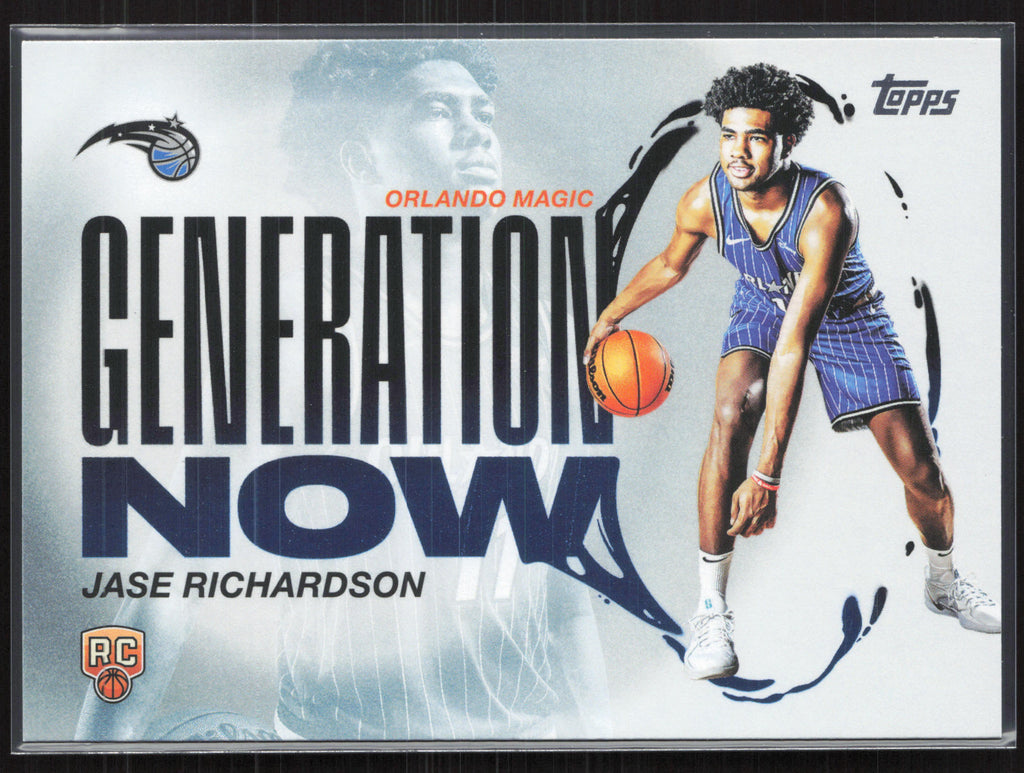 2025-26 Topps #GN-25 Jase Richardson Generation Now