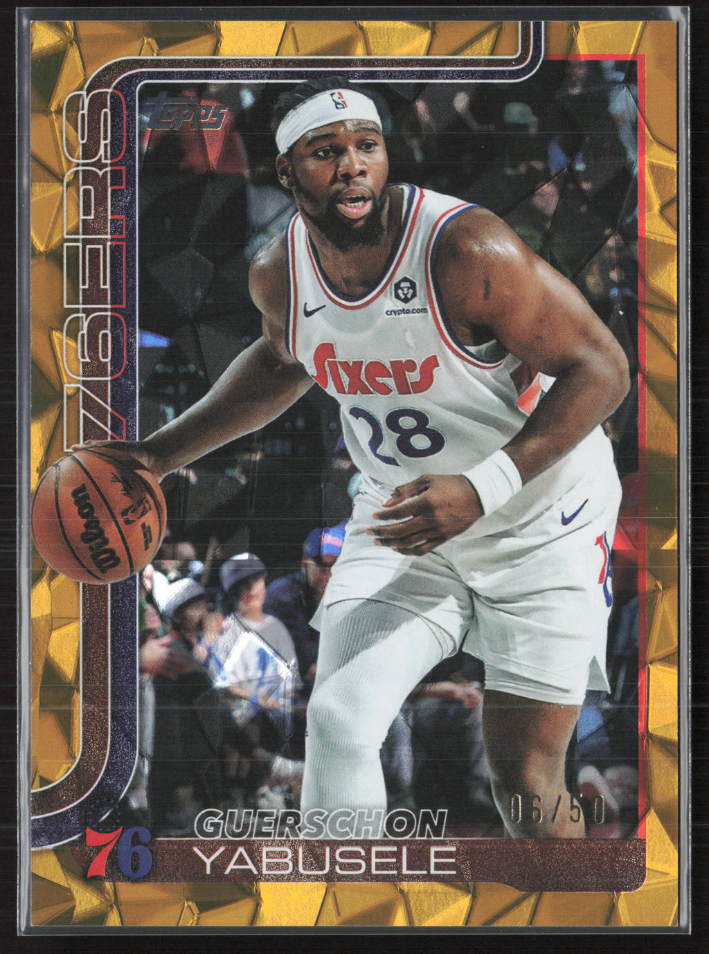 2025-26 Topps #26 Guerschon Yabusele Diamante Gold #/50