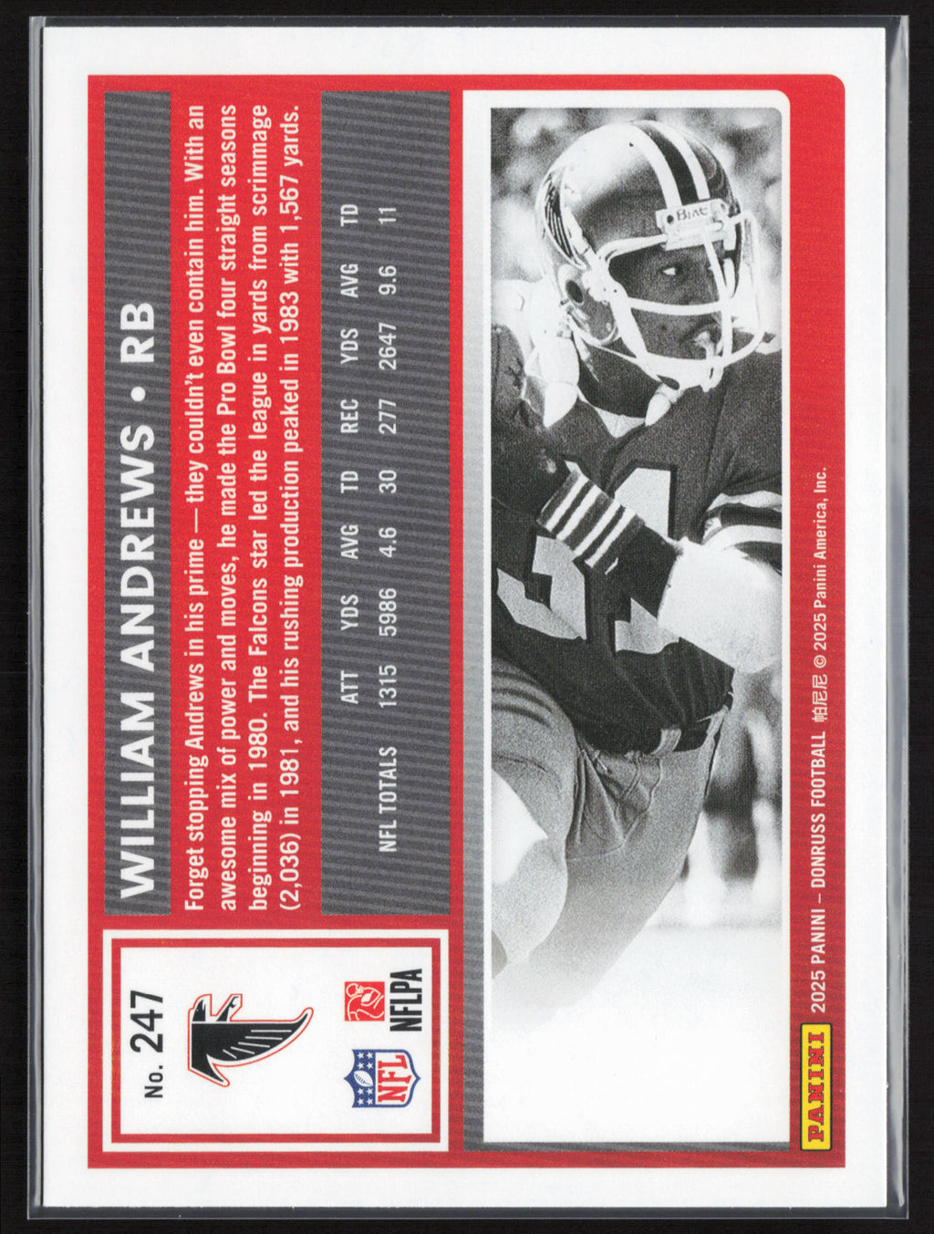 2025 Donruss #247 William Andrews