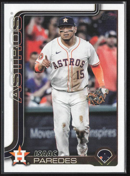 2025 Topps Update #US195 Isaac Paredes