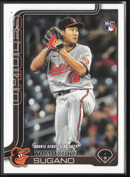 2025 Topps Update #US55 Tomoyuki Sugano