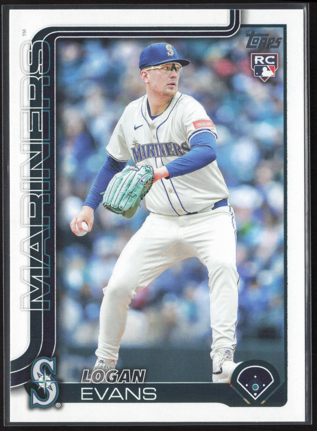 2025 Topps Update #US302 Logan Evans