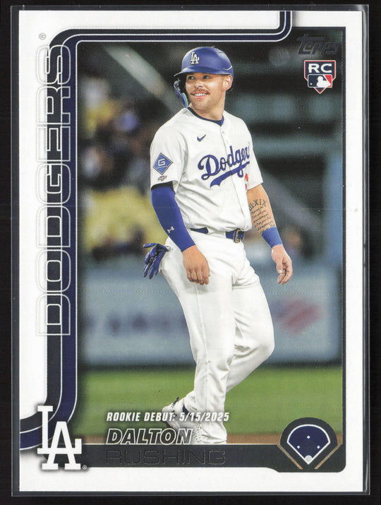 2025 Topps Update #US256 Dalton Rushing