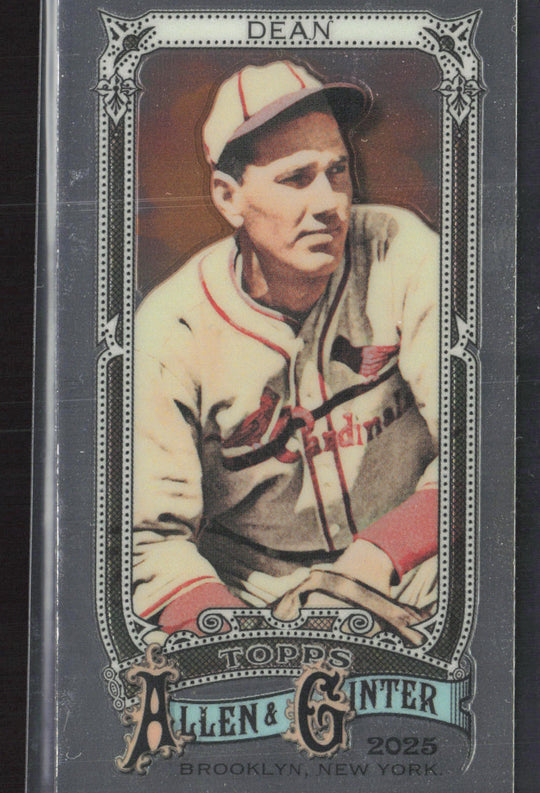 2025 Topps Allen & Ginter #42 Dizzy Dean Chrome Mini