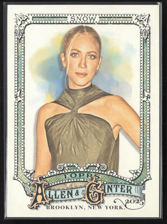 2025 Topps Allen & Ginter #276 Brittany Snow