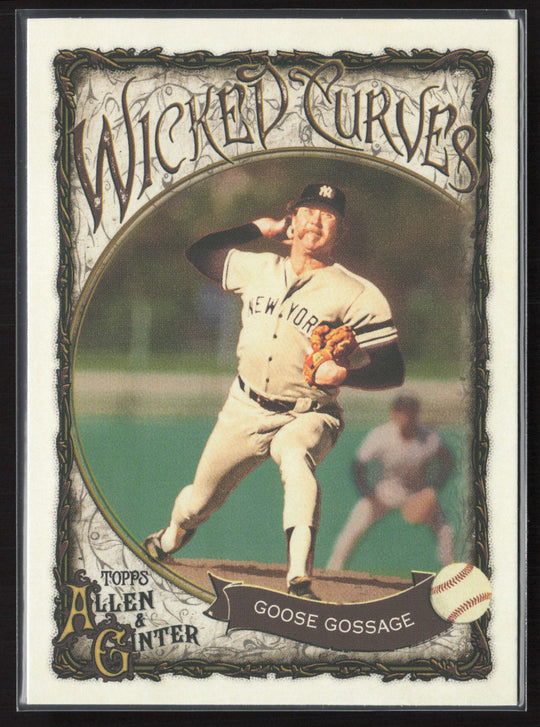 2025 Topps Allen & Ginter #WC-39 Goose Gossage Wicked Curves