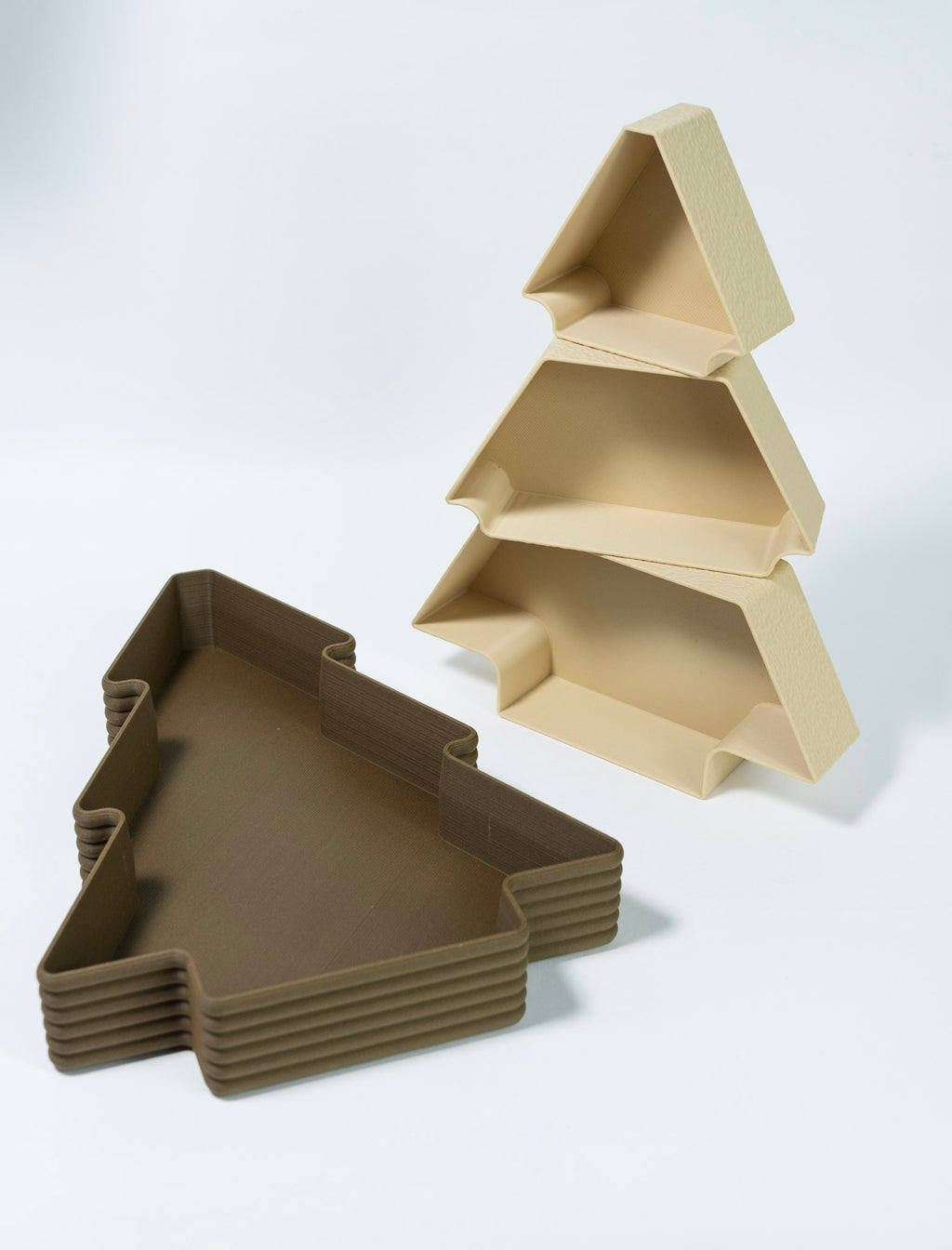 3D Printed Christmas Candy Bowl | Festive Holiday Snack Dish | Santa & Tree Themed Xmas Decor | Perfect for Candy, Nuts, or Treats