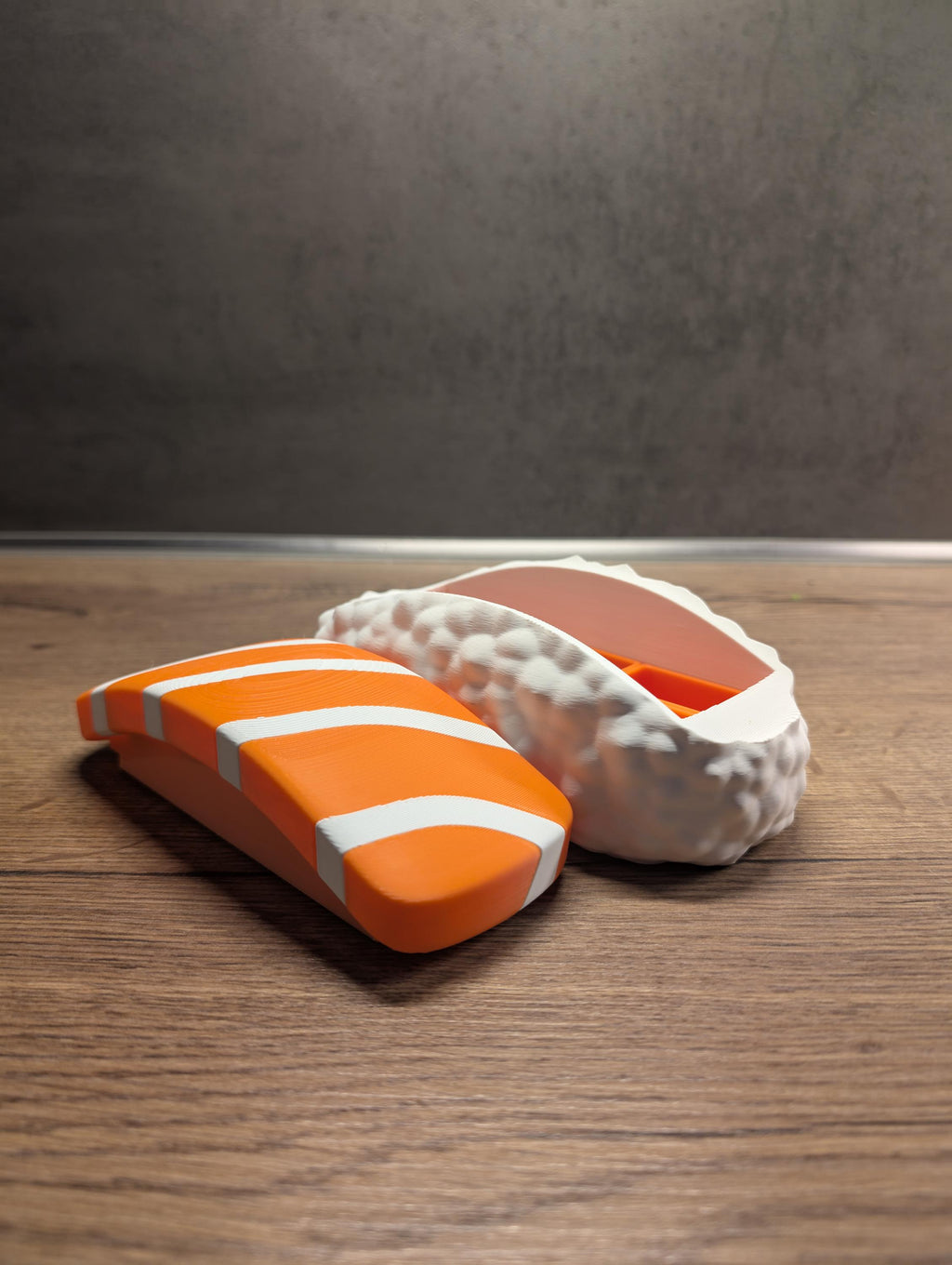 Nigiri Bento Organizer Box – Sushi-Inspired Storage with Modular Compartments | Fun Desk or Craft Organizer