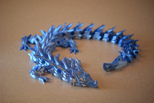 🌊 Water Dragon – Articulated Dragon | 3D Printed Flexi Fantasy Figure