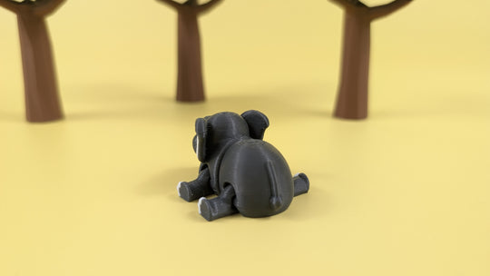 🐘 Elephant – Articulated Keychain Figure