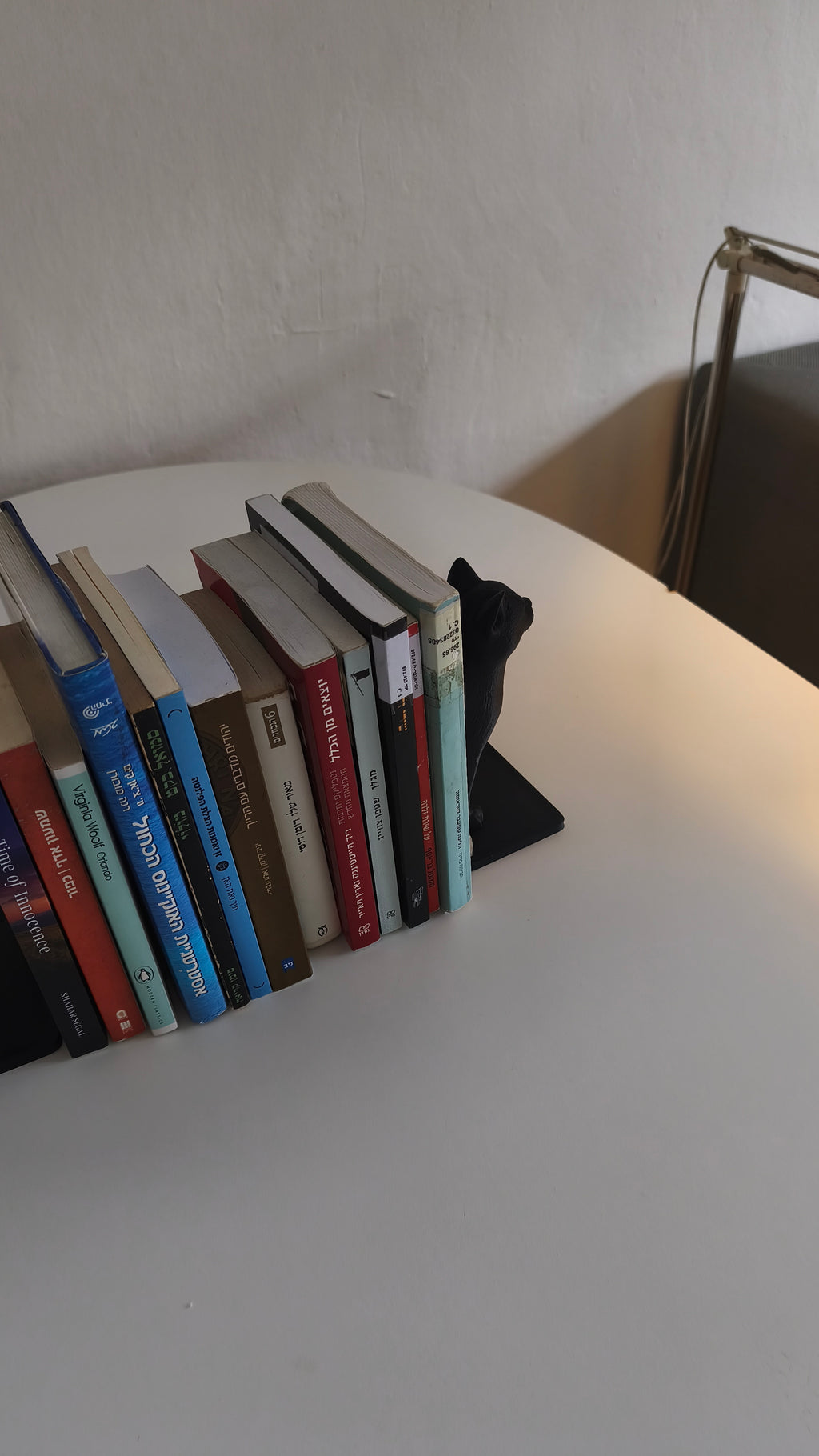 Cat Bookend – 3D Printed Two-Piece Cat Bookends | Modern Animal Lover Shelf Décor | Perfect Gift for Cat Owners and Readers