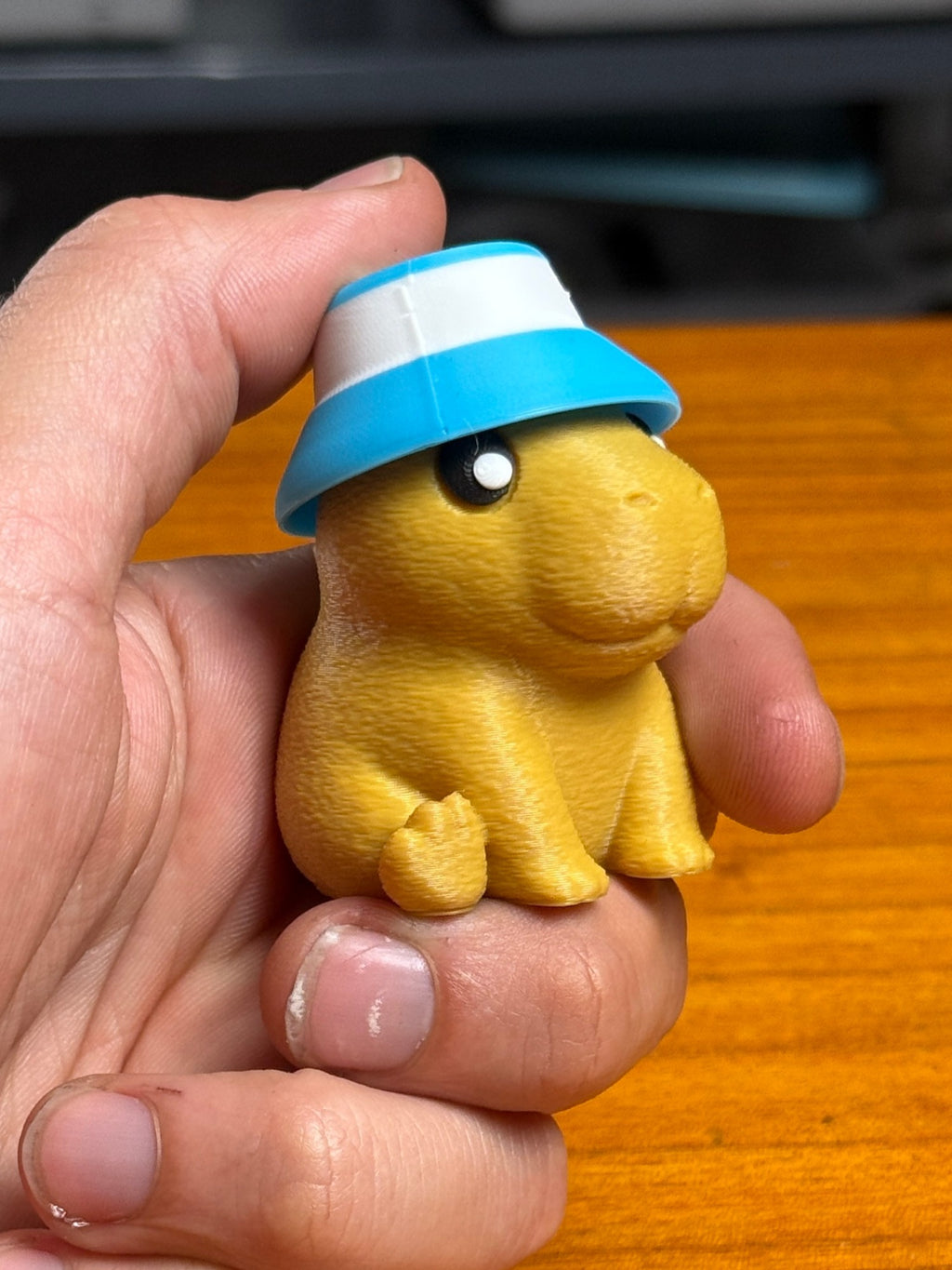 🐹 Capybara Clicker – Articulated Fidget Toy