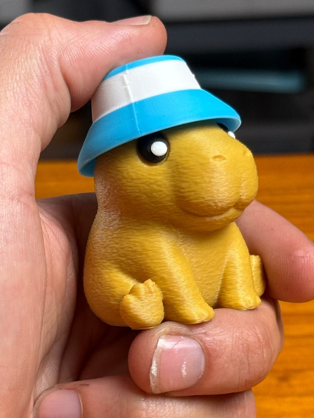 🐹 Capybara Clicker – Articulated Fidget Toy