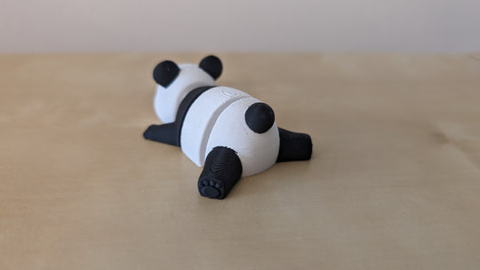 🐼 Panda – Articulated Figure Keychain