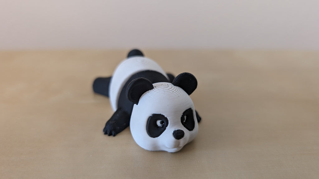 🐼 Panda – Articulated Figure Keychain